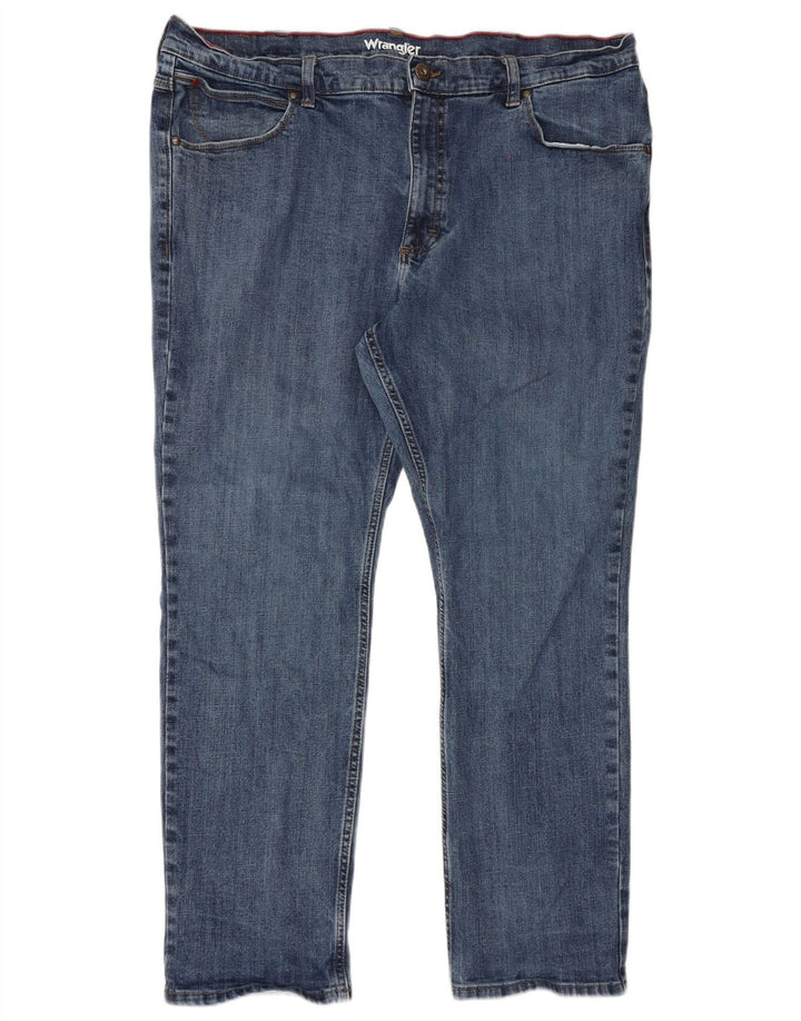Ανδρικό τζιν ίσιο Wrangler Regular Fit W42 L30 Μπλε βαμβακερό