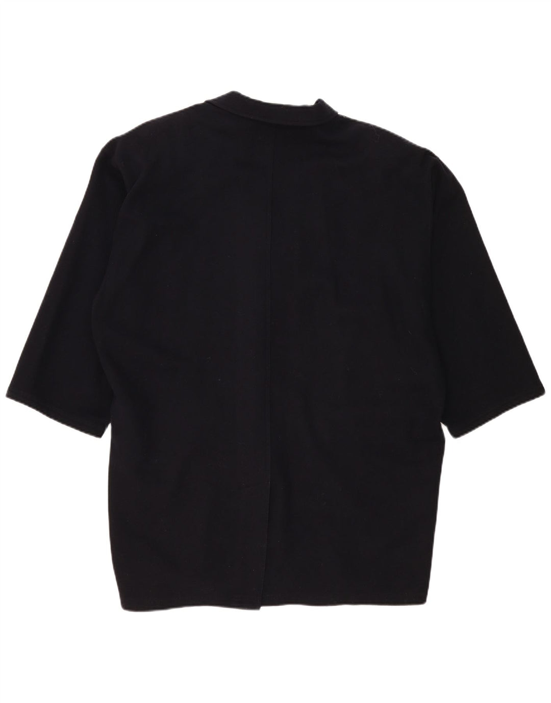 Vintage γυναικείο παραγάδι με 1 κουμπί σακάκι UK 22 3XL Navy Blue