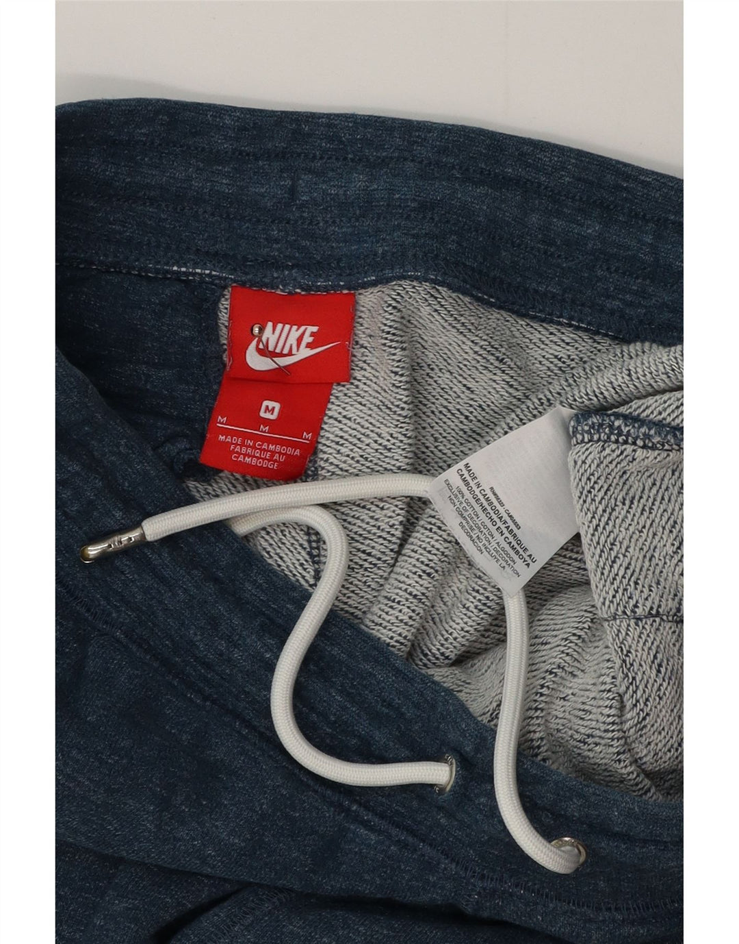 Ανδρική αθλητική φόρμα Nike παντελόνι Joggers μεσαίο μπλε βαμβακερό