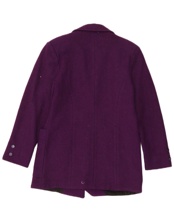 Vintage γυναικείο σακάκι blazer 3 κουμπιών UK 12 Medium Purple