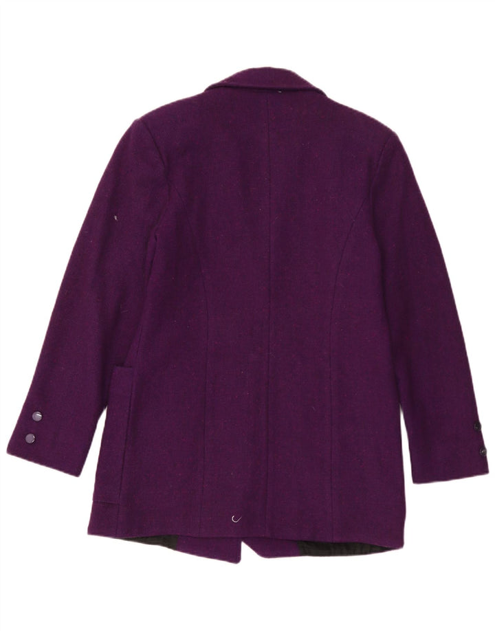 Vintage γυναικείο σακάκι blazer 3 κουμπιών UK 12 Medium Purple