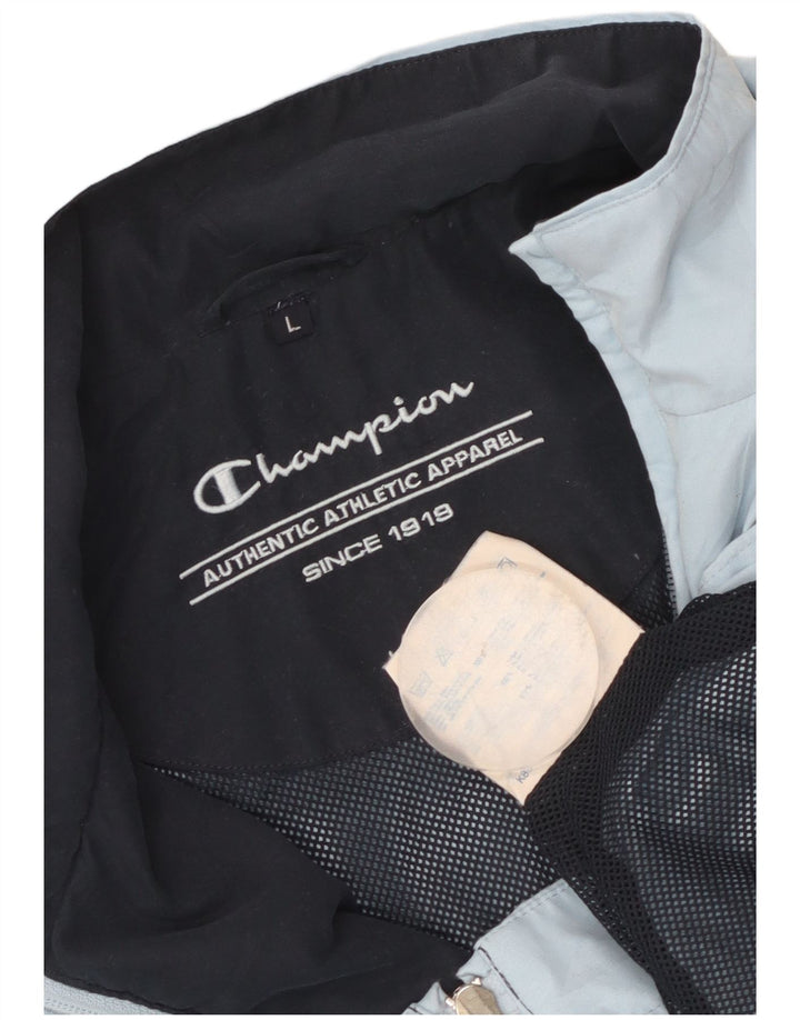 Champion γυναικεία αθλητική φόρμα Top Jacket UK 16 Large Blue Polyester