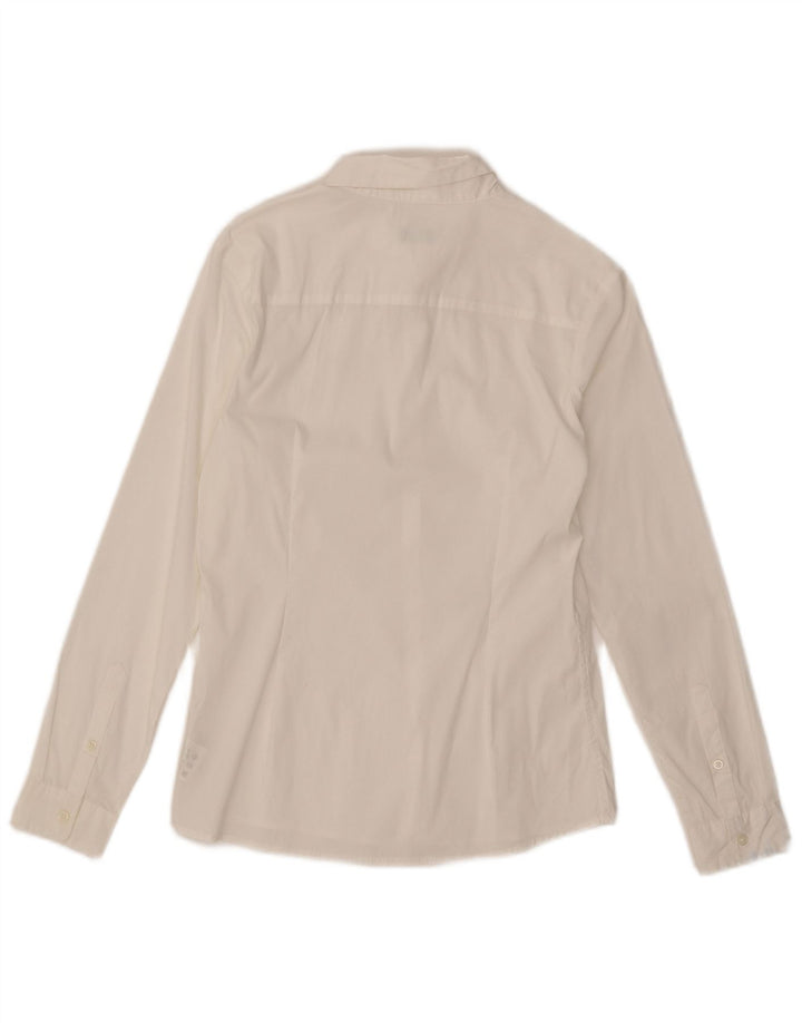 United Colors of Benetton Boys Shirt 10-11 Years XL White Cotton