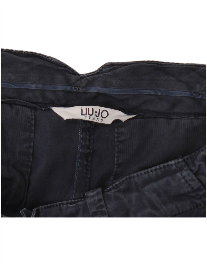 Liu Jo Γυναικείο σορτς Chino W34 Large Navy Blue