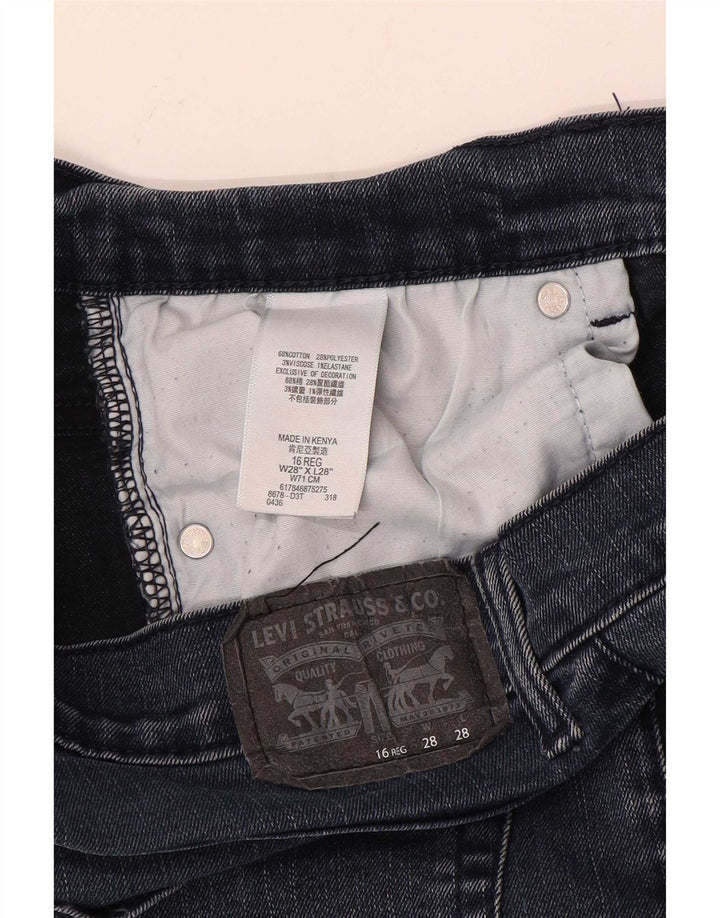 Levi's Boys 511 Slim Jeans 15-16 ετών W28 L28 Blue