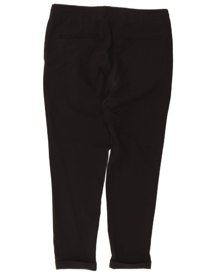 Zara Γυναικείο Slim Casual Παντελόνι Medium W32 L26 Μαύρο
