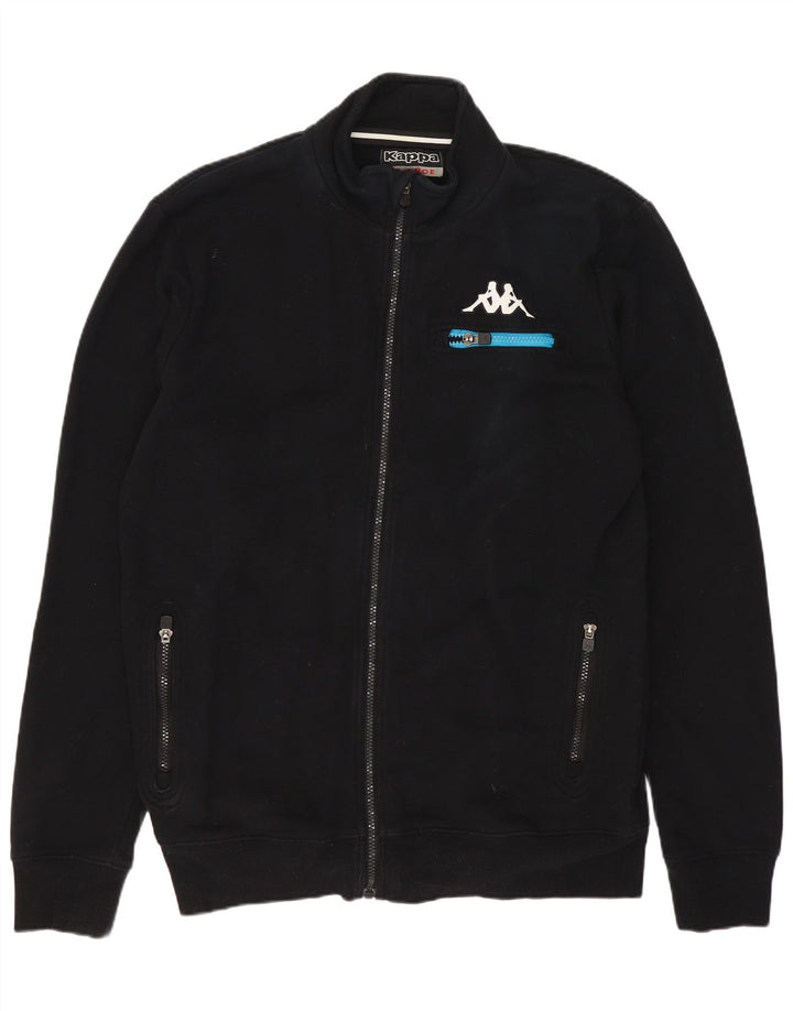 Ανδρική φόρμα Kappa Top Jacket XL Μαύρο βαμβακερό