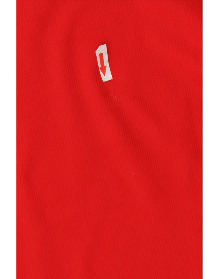 Ανδρικό γραφικό πόλο μπλουζάκι Hummel 2XL Κόκκινο πολυεστέρας