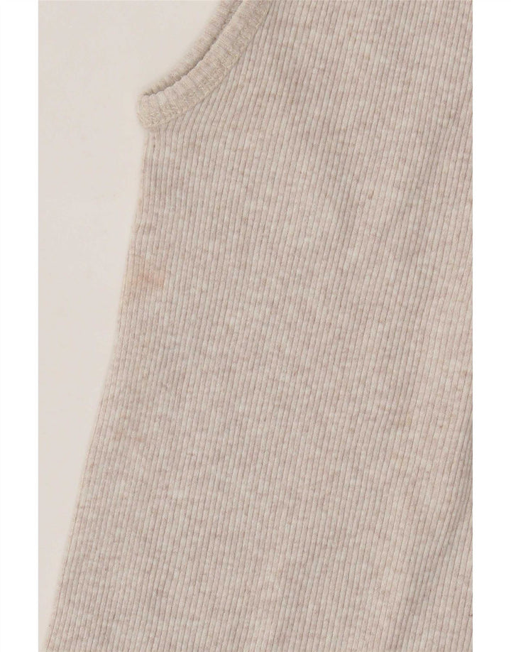 Γυναικείο γιλέκο Levi's Top UK 14 Large Beige Flecked Cotton