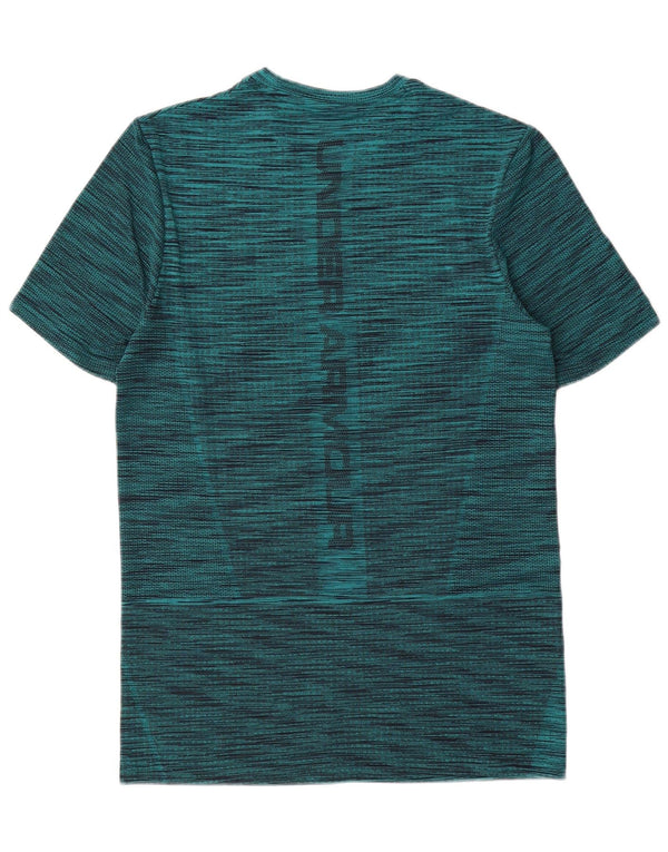 Under Armour Ανδρικό T-Shirt Top Μικρό Πράσινο Pinstripe