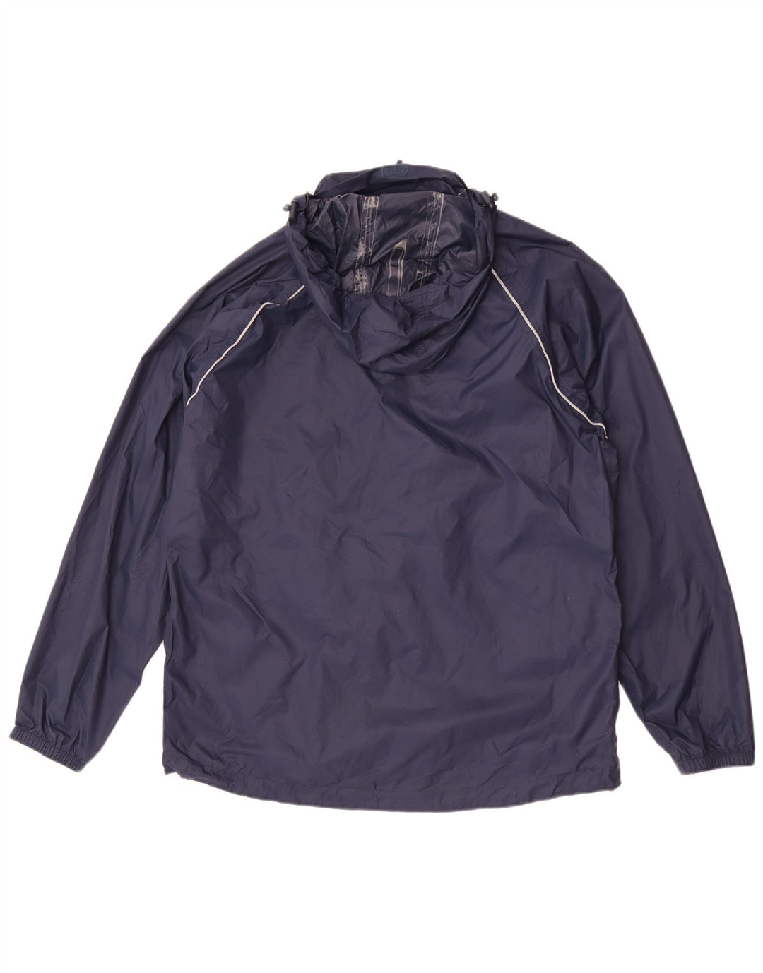 Ανδρικό μπουφάν βροχής με κουκούλα Mountain Warehouse UK 38 Medium Navy Blue Nylon
