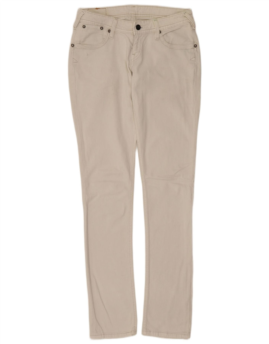 Levi's Γυναικείο Slim Jeans W29 L34 Λευκό βαμβακερό