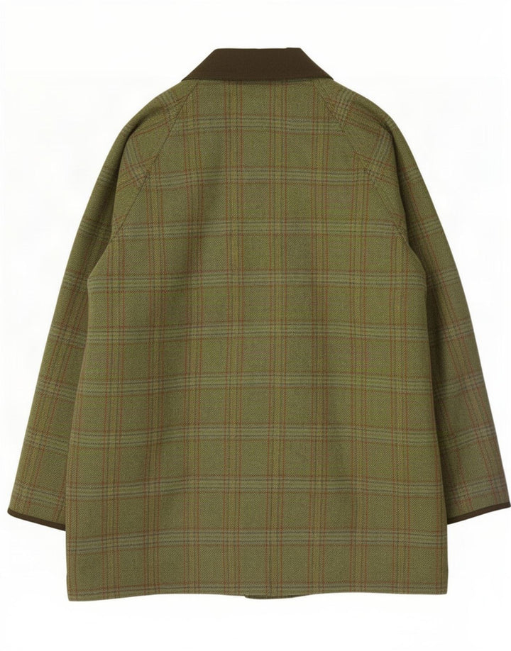 Ανδρικό Μπουφάν Chrysalis Utility UK 44 2XL Χακί καρό μαλλί
