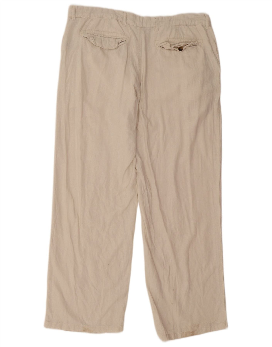 Marks & Spencer Ανδρικό ίσιο κανονικό παντελόνι Chino W38 L31 Off White