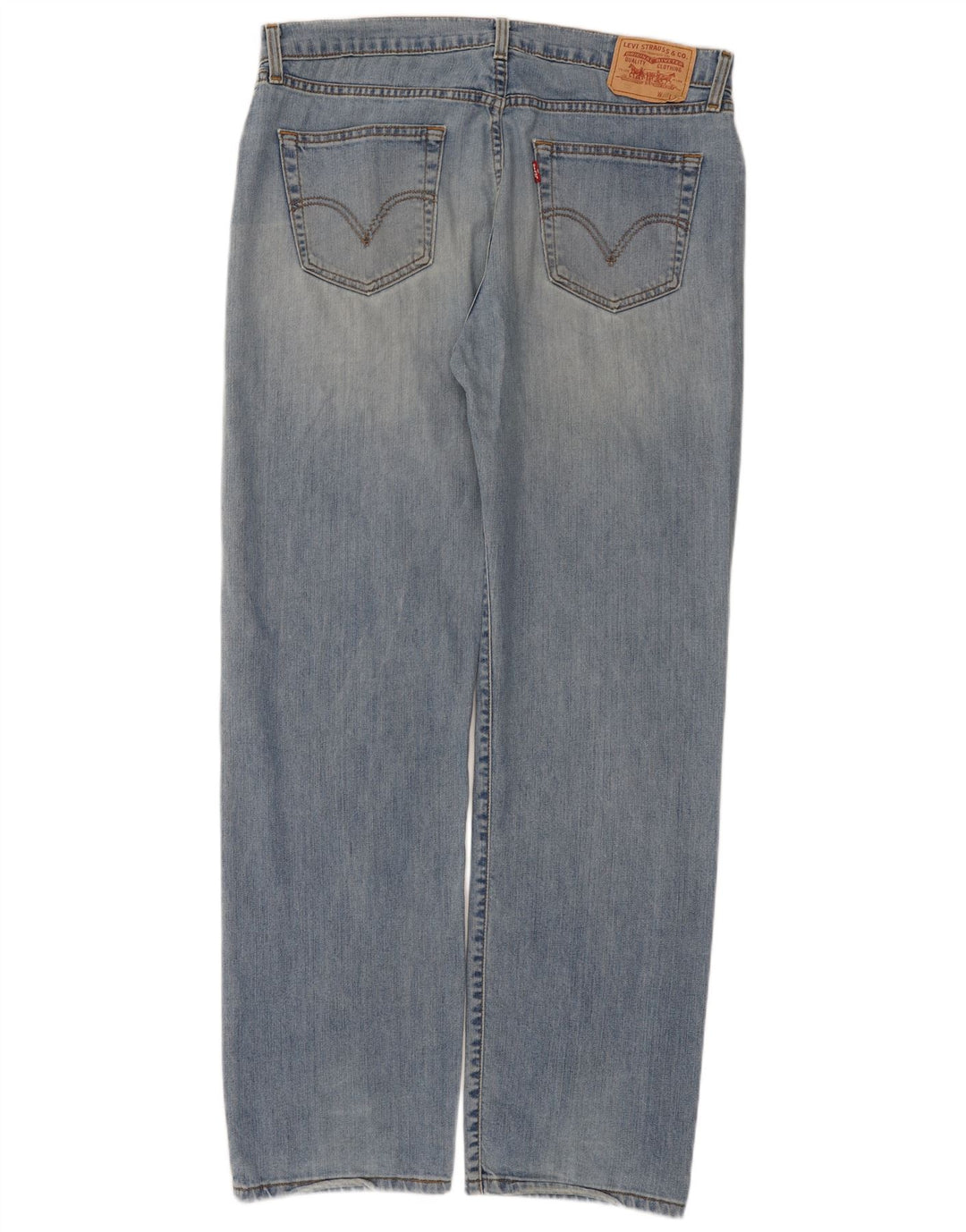 Ανδρικό τζιν Levi's Straight W38 L34 Μπλε βαμβακερό