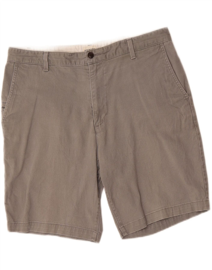 DOCKERS Mens Cargo Shorts W36 Large Grey Cotton Vintage Dockers and Second-Hand Dockers from Messina Hembry 