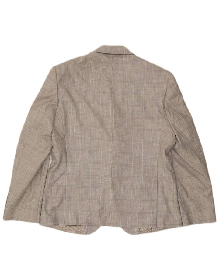 Marks & Spencer Ανδρικό σακάκι με 2 κουμπιά σακάκι UK 42 Large Grey Check