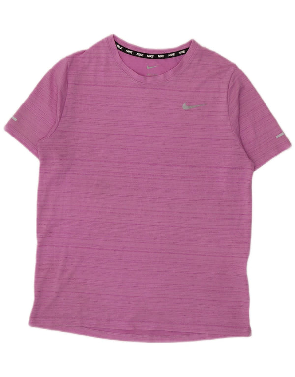 Μπλουζάκι Nike Boys Dri Fit Graphic T-shirt 13-14 ετών XL Purple Pinstripe