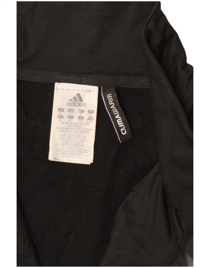Ανδρικό φούτερ ADIDAS Climawarm με φερμουάρ Jumper XL Μαύρο Πολυεστέρας