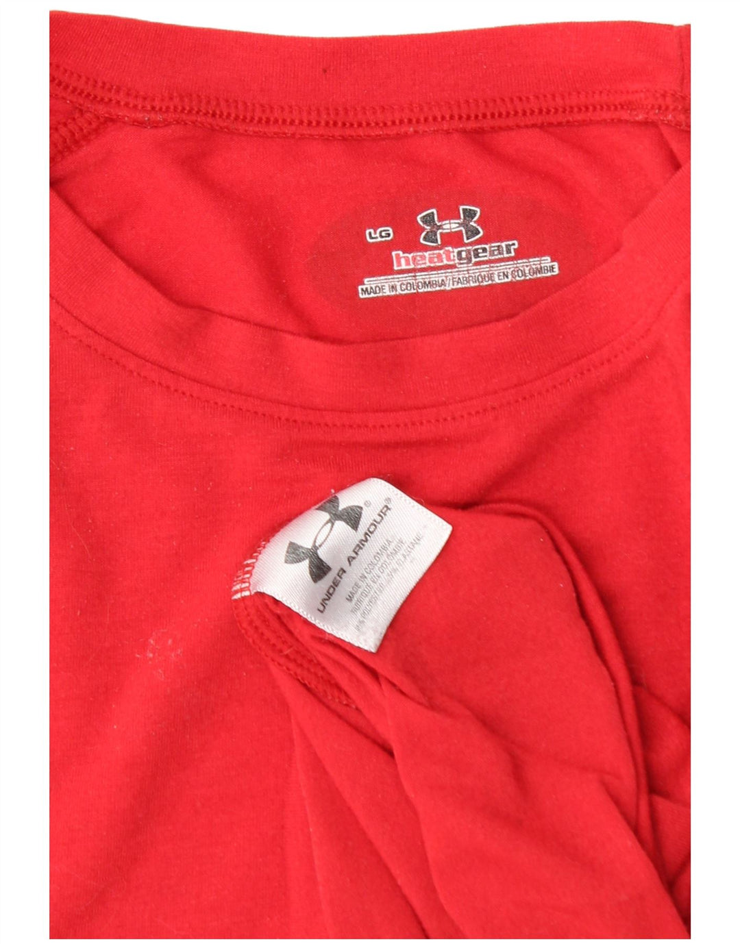 Ανδρικό μπλουζάκι UNDER Armor Heat Gear Top μεγάλο κόκκινο πολυεστέρα