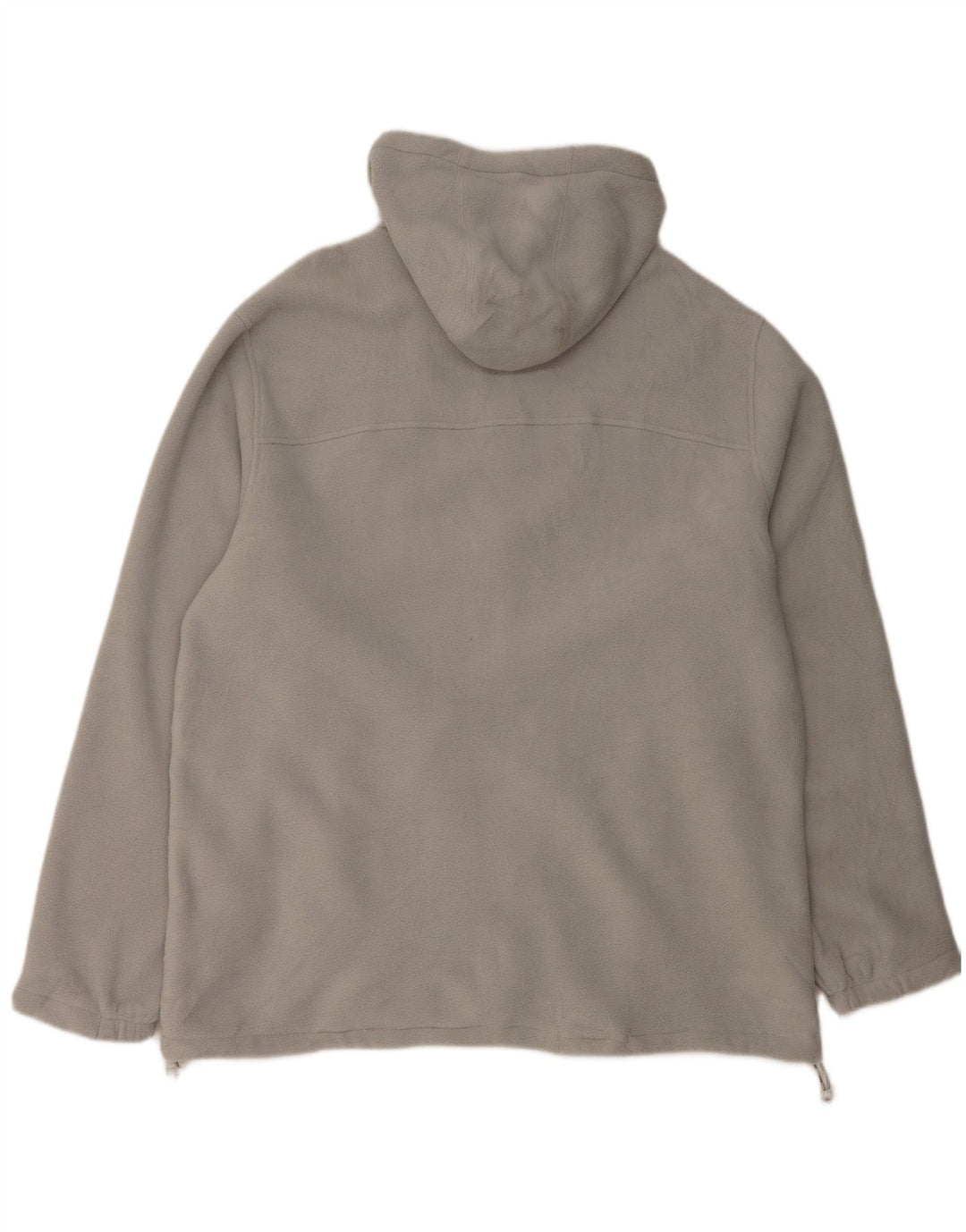 Ανδρικό μπουφάν Reebok με κουκούλα Fleece UK 42 XL Γκρι Πολυεστέρας