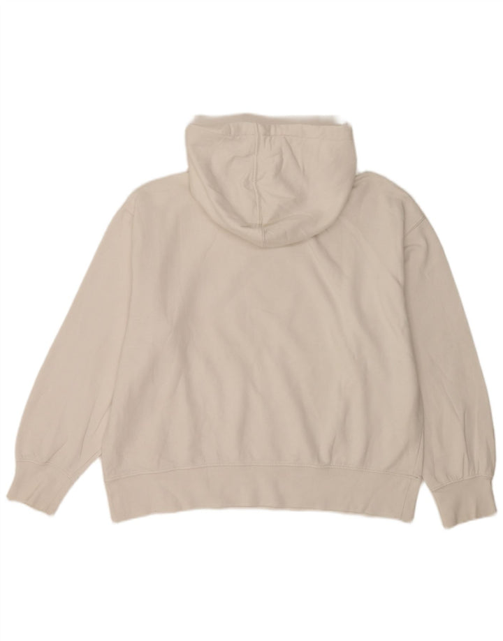 Zara Γυναικείο Hoodie Jumper UK 16 Large White