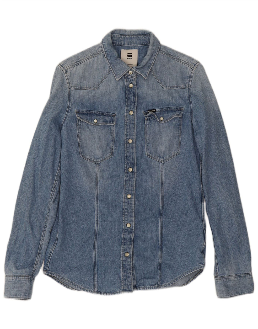 Γυναικείο τζιν πουκάμισο G-Star UK 14 Medium Blue