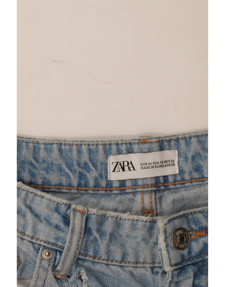 Zara Γυναικείο Ψηλόμεσο Τζιν EU 40 Medium W30 L27 Μπλε