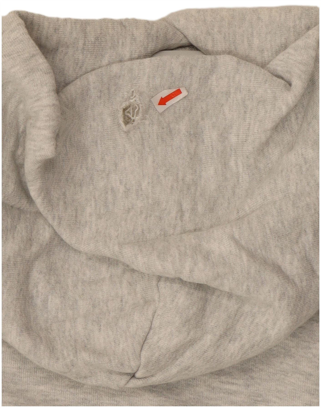 Γυναικεία Adidas Crop Hoodie Jumper UK 14 Medium Grey Cotton