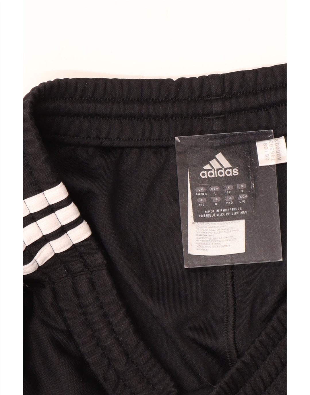 Ανδρική φόρμα Adidas Παντελόνι UK 44/46 Large Μαύρο Πολυεστέρας