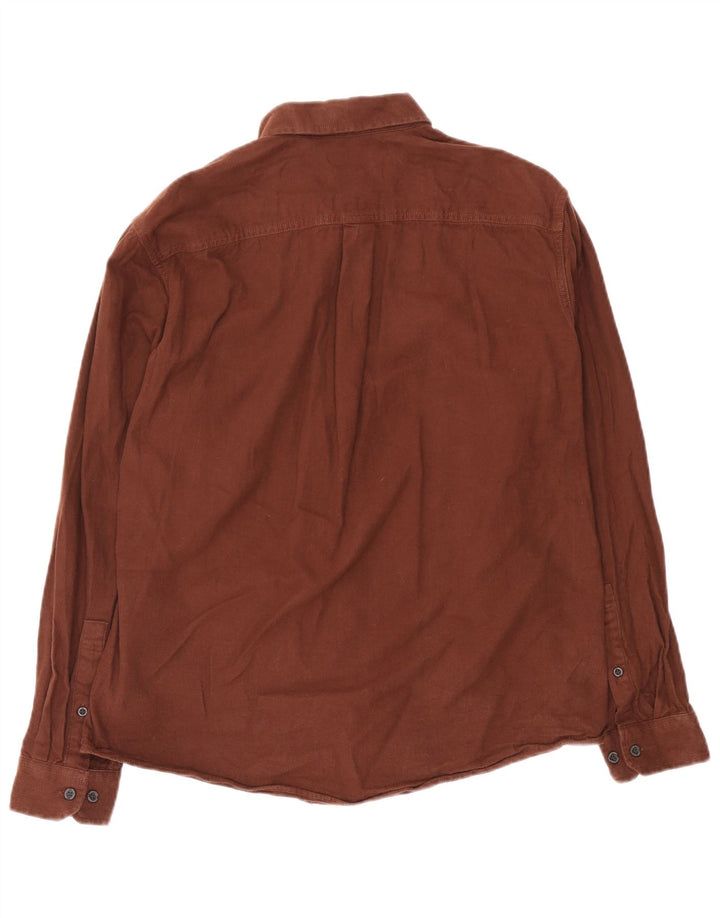 Eddie Bauer Ανδρικό πουκάμισο Classic Fit Flannel Μεγάλο Καφέ