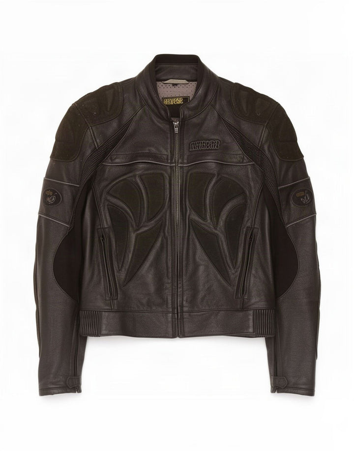 Streetfighter Ανδρικό Δερμάτινο Μπουφάν Racer IT 48 Medium Black