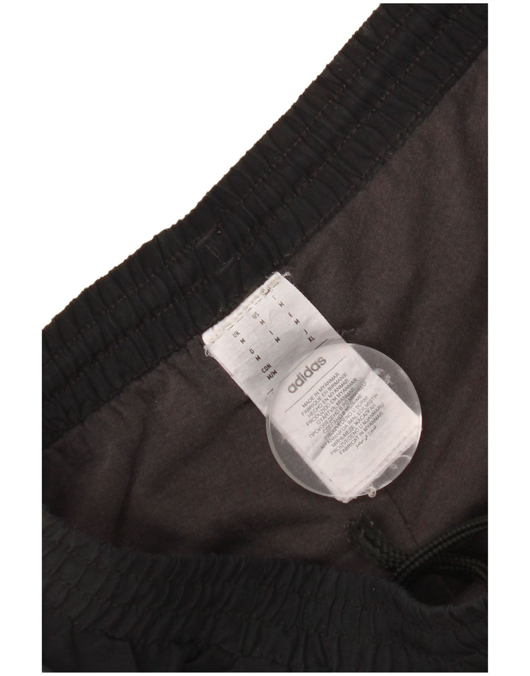 Ανδρική αθλητική φόρμα Adidas Παντελόνι Joggers Medium Black Colorblock Polyester