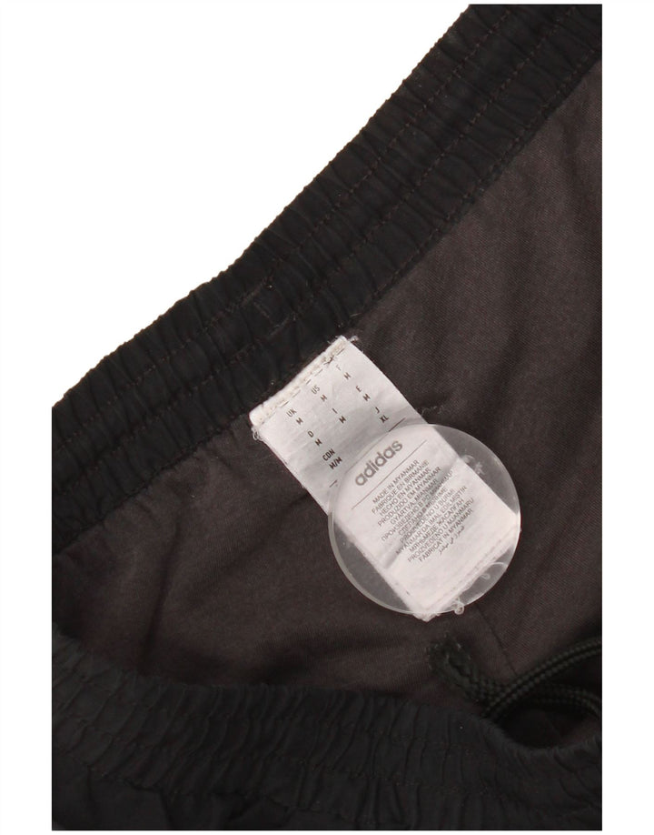 Ανδρική αθλητική φόρμα Adidas Παντελόνι Joggers Medium Black Colorblock Polyester