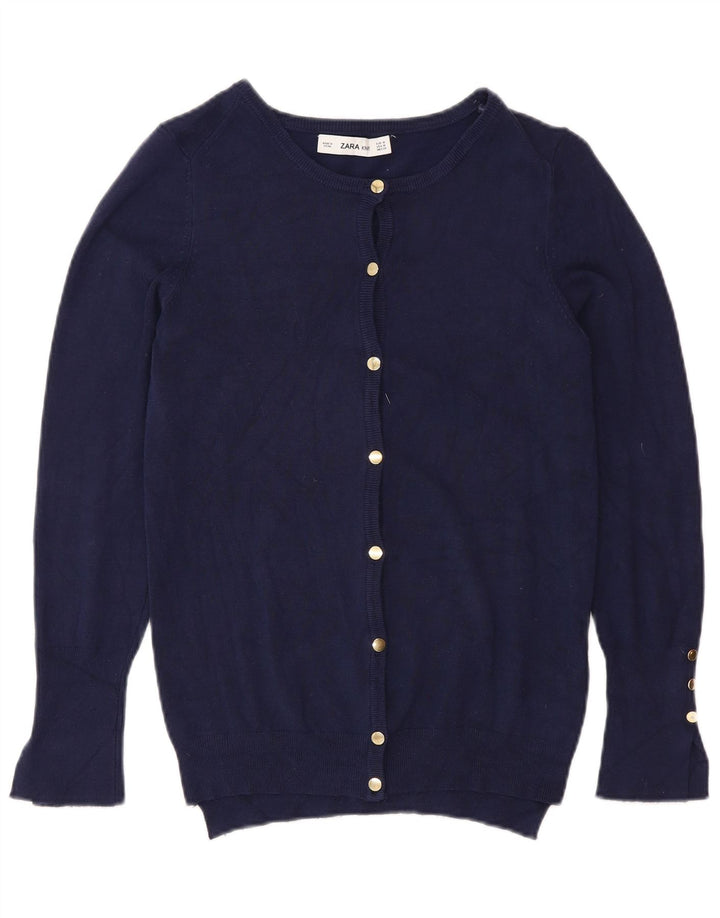 Zara Γυναικείο πουλόβερ UK 12 Medium Navy Blue