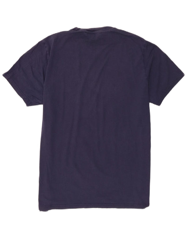 Ανδρικό γραφικό T-Shirt New Balance Top 2XL Navy Blue από βαμβάκι