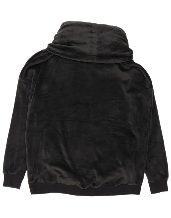 Marks & Spencer Γυναικείο Φούτερ βελούδινο Autograph Jumper UK 10 Small Black