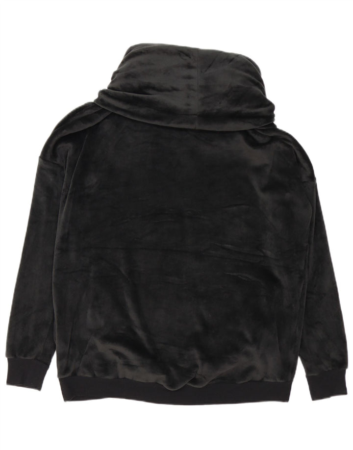 Marks & Spencer Γυναικείο Φούτερ βελούδινο Autograph Jumper UK 10 Small Black