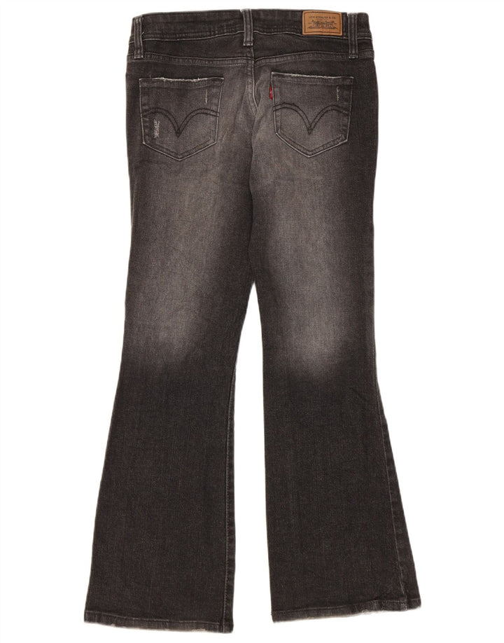 Γυναικείο Levi's 518 Super Low Bootcut Jeans US 3 Small W30 L29 Γκρι βαμβακερό