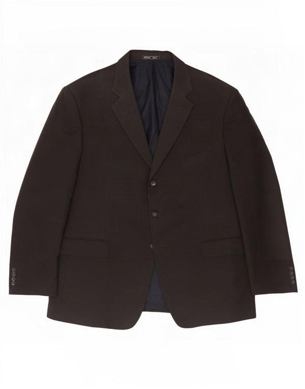 Marks & Spencer Ανδρικό μπουφάν blazer UK 46 XL Navy Blue Polyester
