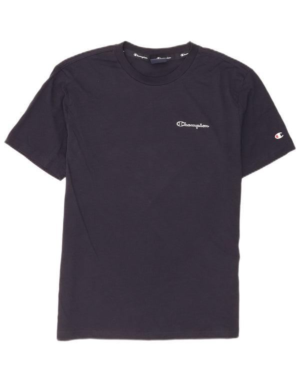 Ανδρικό T-Shirt Champion Top Small Navy Blue από βαμβάκι