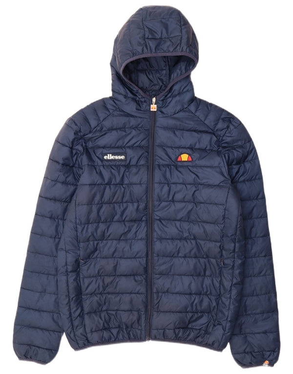 Ellesse Ανδρικό μπουφάν με κουκούλα UK 38 Medium Navy Blue Polyester