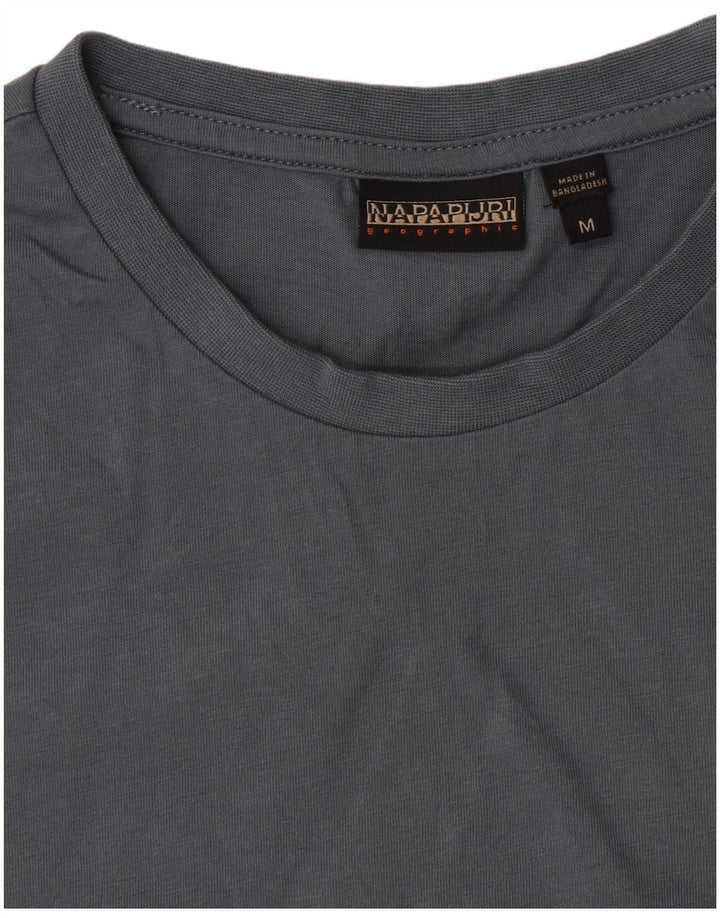 Ανδρικό T-Shirt Napapijri Top Medium Blue