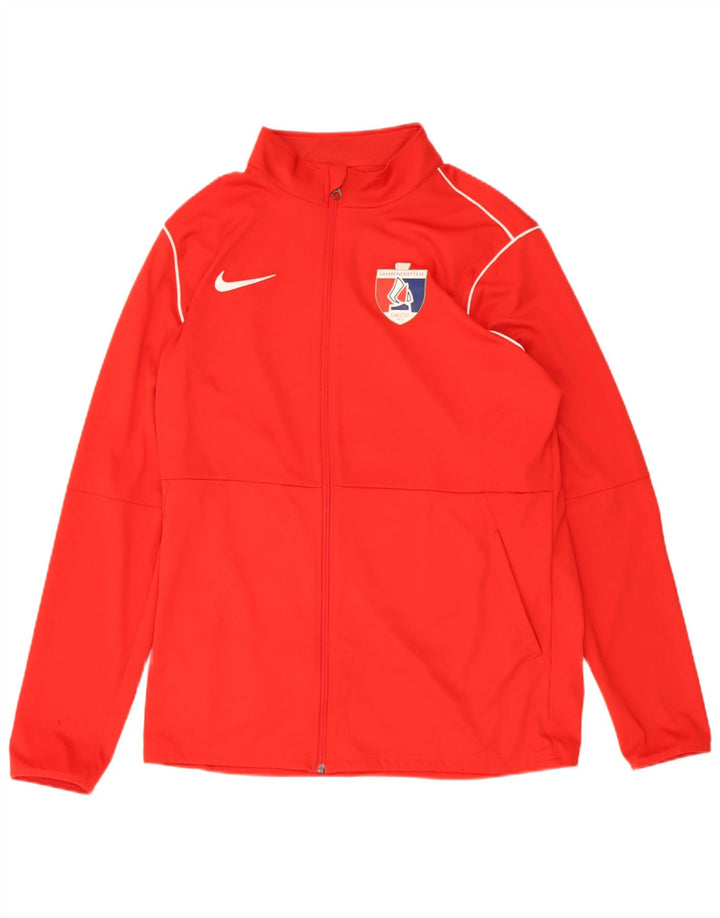 Μπουφάν Nike Mens Dri Fit Graphic αθλητικό μπουφάν XL κόκκινο πολυεστέρα