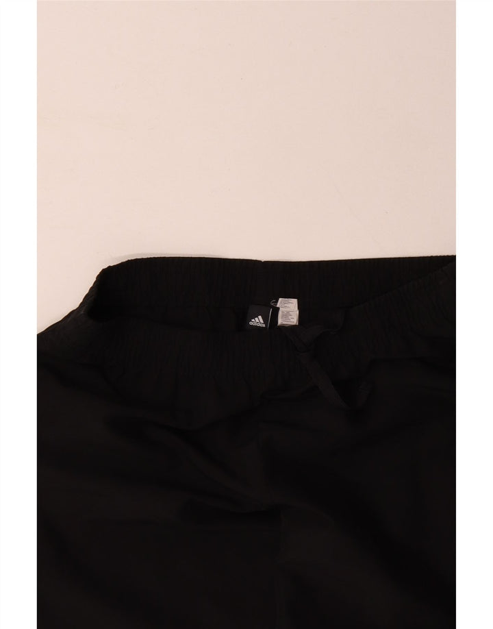 Ανδρική φόρμα ADIDAS Παντελόνι Joggers Μεσαίο Μαύρο Πολυεστέρα