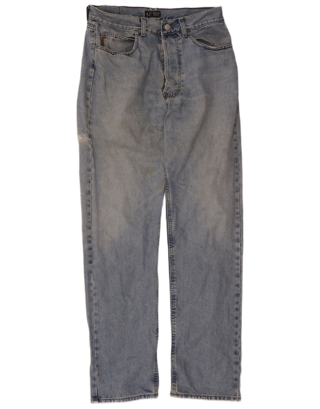 Armani Γυναικείο ίσιο τζιν W34 L33 Μπλε βαμβακερό