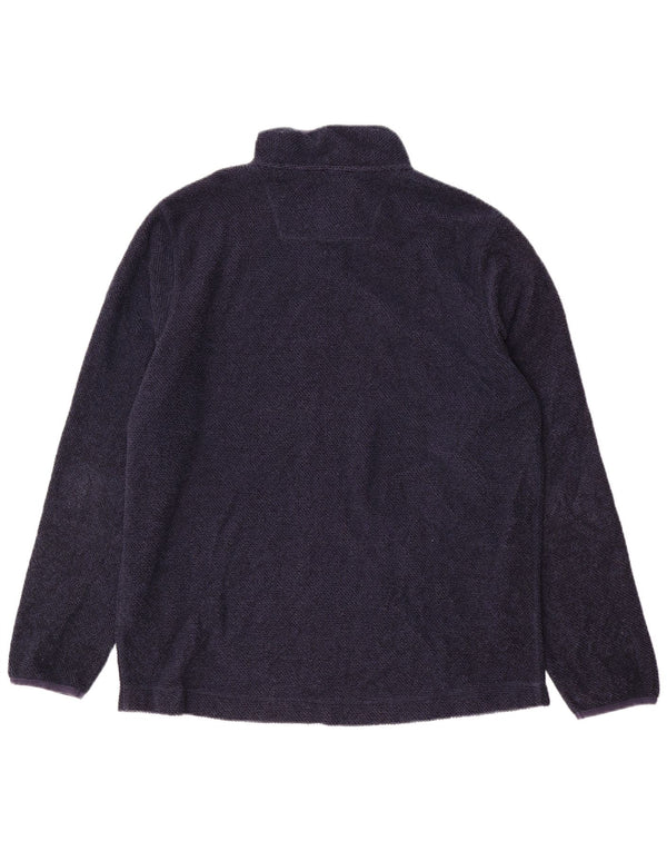 WEIRD FISH Ανδρικό φούτερ με φερμουάρ Jumper XL Navy Blue Polyester