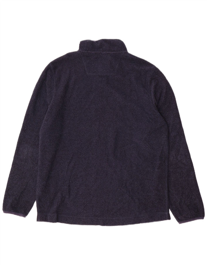 WEIRD FISH Ανδρικό φούτερ με φερμουάρ Jumper XL Navy Blue Polyester