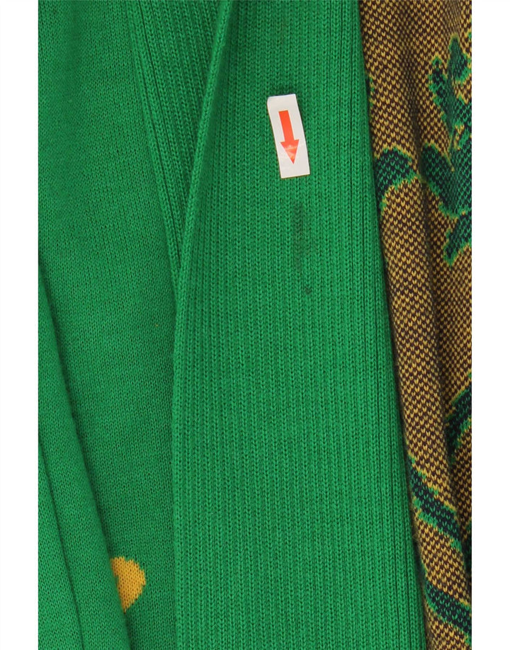 Jacques Vert Γυναικείο Longline Oversized Ζακέτα πουλόβερ UK 2 2XS Πράσινο