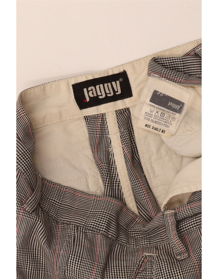 Ανδρικό σορτς Cargo Jaggy W33 Βαμβακερό μεσαίο γκρι Houndstooth